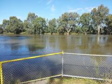 Darling River, 10.62 metres, Baker Park April 9